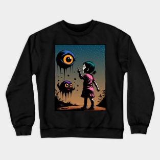 Mad at My Monsters - Twilight Confrontation Crewneck Sweatshirt